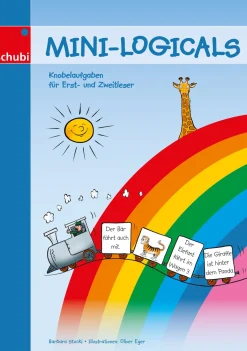 Mini-Logicals - Knobelaufgaben für Erst- und Zweitleser, Kopiervorlagen, 4-7 Jahre
