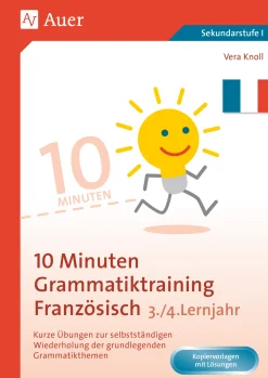 10-Minuten-Grammatiktraining Französisch Lj. 3-4