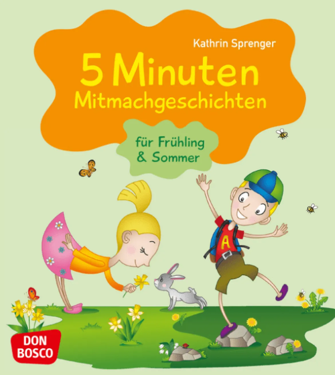 5 Minuten Mitmachgeschichten für Frühling und Sommer, Buch, ab 3 Jahre