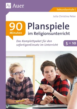 90-Minuten-Planspiele im Religionsunterricht, Buch, 5. bis 10. Klasse