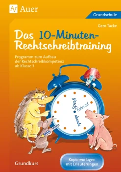 10-Minuten-Rechtschreibtraining für den Unterricht, Buch, ab Klasse 3