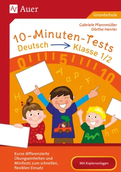 10-Minuten-Tests Deutsch, Buch, Klasse 1/2