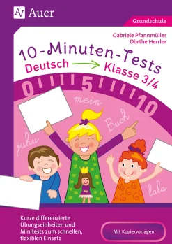 10-Minuten-Tests Deutsch - Klasse 3/4