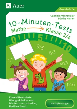 10-Minuten-Tests Mathematik, Buch, Klasse 3/4