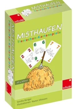 Misthaufen - Tierrechen-Kartenspiel, 4-8 Jahre