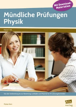 Mündliche Prüfungen Physik, Buch, 7. bis 10. Klasse