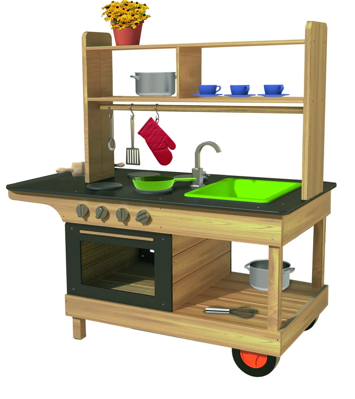 Mobile Matsch-Küche, Outdoor Rollenspiel-Center