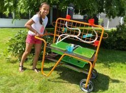Mobiler Sand-Wasser-Tisch mit Pumpe