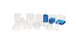 Modelle zum Volumenvergleich, 15 geometrische Körper