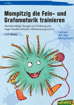 Mompitzig die Fein- und Grafomotorik trainieren, Buch, Klasse 1-2