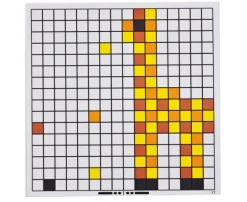 Mosaik-Arbeitskarten, 6 Stück