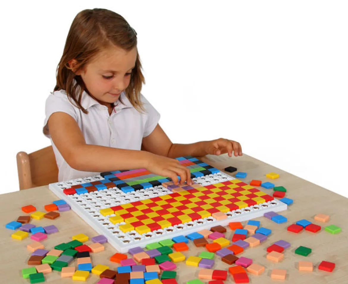 Mosaik, Legespiel, 4-9 Jahre