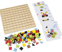 Mosaik-Set aus Holz