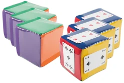 Movecubes Mini 6er Set, Schaumstoff-Spielwürfel 10x10 cm, ab 3 Jahre
