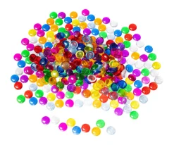 Muggelsteine transparent. glitzernd, Legematerial, ab 3 Jahre