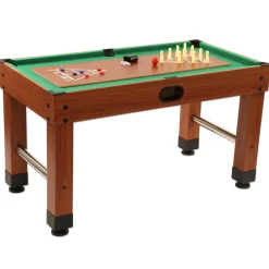 Multi-Spieltisch 9in1 in Kirschholz-Dekor