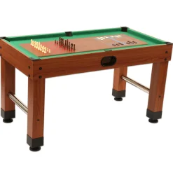 Multi-Spieltisch 9in1 in Kirschholz-Dekor