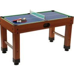 Multi-Spieltisch 9in1 in Kirschholz-Dekor