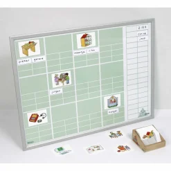 Namenschildhalter für Magnettafel Plan
