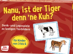 Nanu, ist der Tiger denn ne Kuh?, Legespiel, 3-6 Jahre