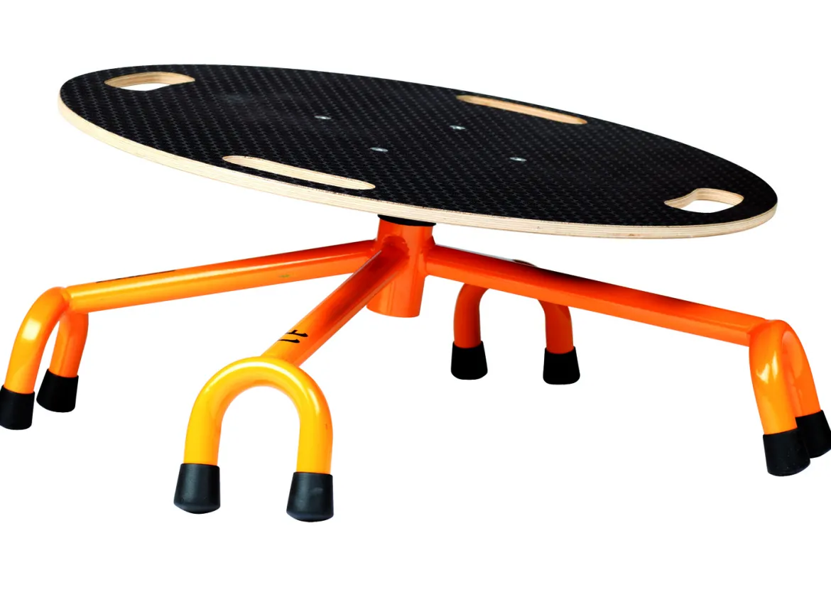 Neigbare Balancierscheibe, klein, orange, TopTrike