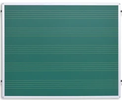 Notentafel mit beidseitigem Notensystem
