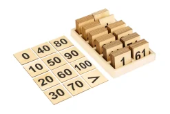 Number cards up to 100 - Zahlenkarten bis 100