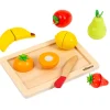 Obst-Set Holz