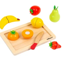 Obst-Set Holz