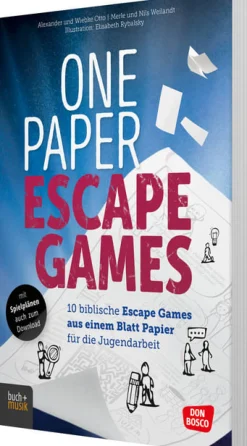 One Paper Escape Games, Buch, ab 13 Jahre