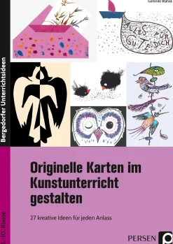 Originelle Karten im Kunstunterricht gestalten, Buch, 5. bis 10. Klasse