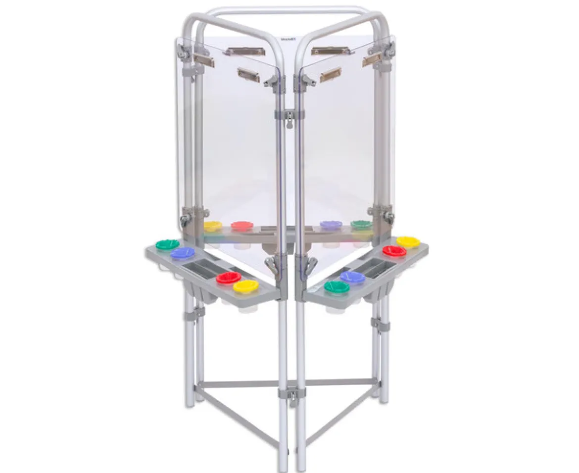 Outdoor-Malwand, 3-seitig, ab 2 Jahre
