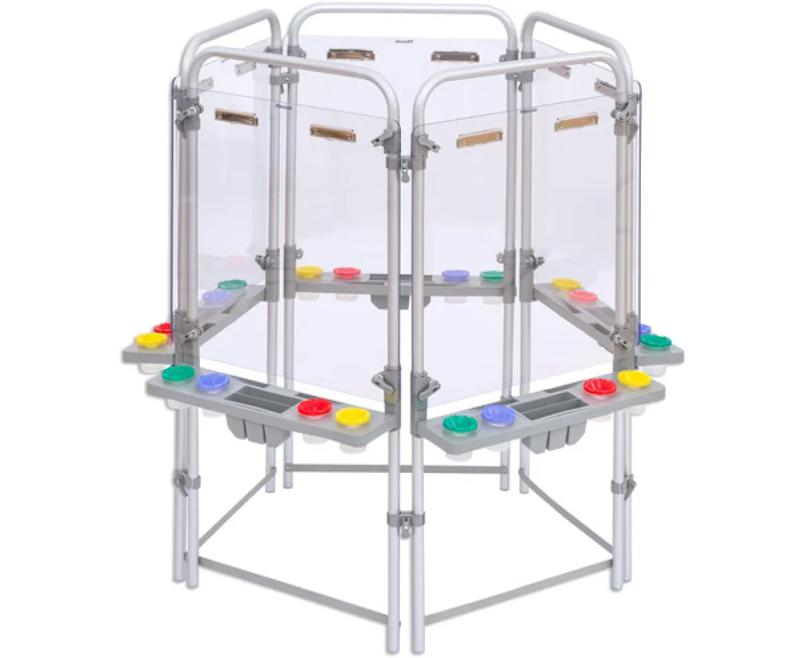 Outdoor-Malwand, 5-seitig, ab 2 Jahre