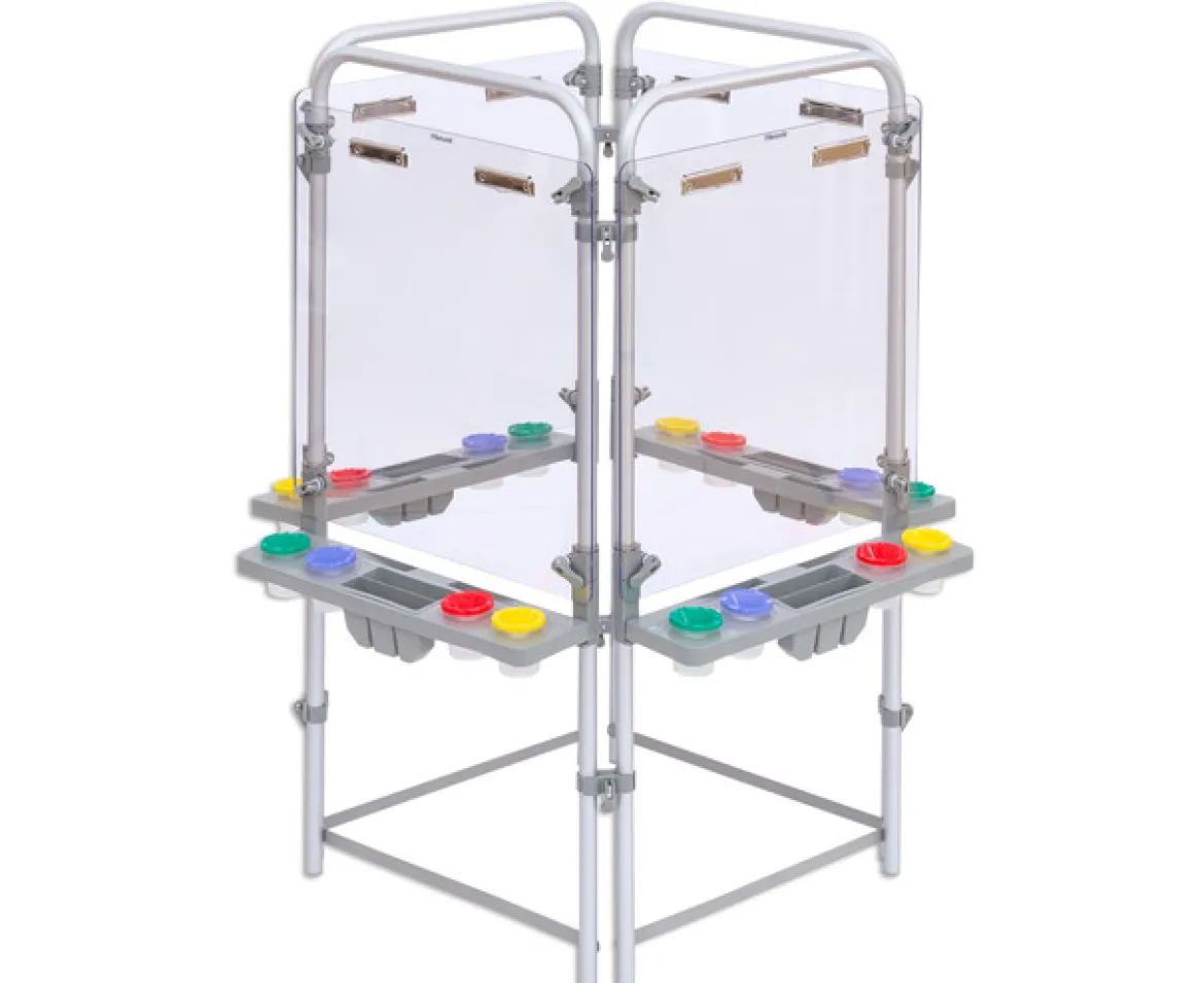 Outdoor-Malwand, 4-seitig, ab 2 Jahre