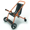 Outdoor-Puppenwagen, Buggy, orange, TopTrike