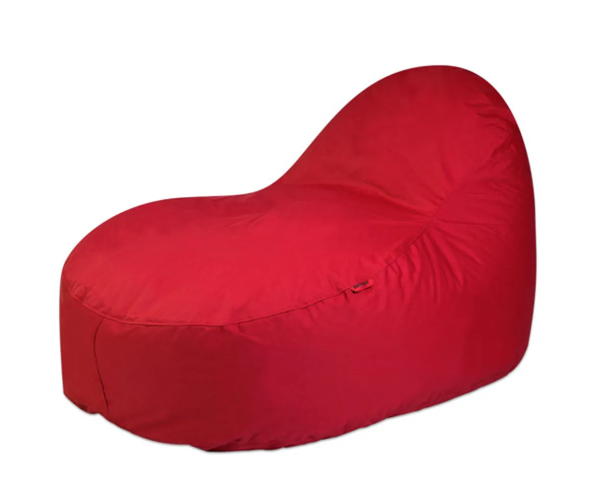 Outdoor Sitzsack Enso rot, 80x140x115 cm