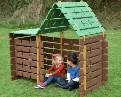Outdoor-Spielhaus zum Selberbauen, Konstruktionsspielzeug, 60-teilig