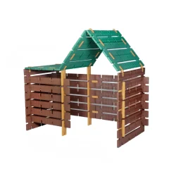 Outdoor-Spielhaus zum Selberbauen, Konstruktionsspielzeug, 60-teilig