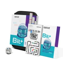 Ozobot Bit+ Programmierroboter, Starter Set, einzeln, für Papier und Tablet, ab 6 Jahren