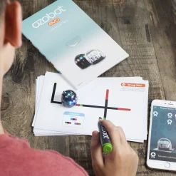 Ozobot Evo Programmierroboter, Starter Set, einzeln, mit App-Steuerung, ab 8 Jahren