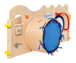 Pamini Spielwand mit Rundtunnel