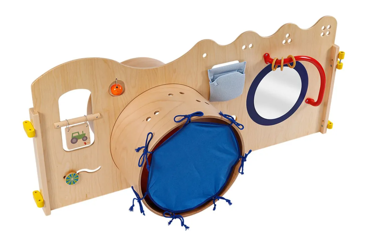 Pamini Spielwand mit Rundtunnel