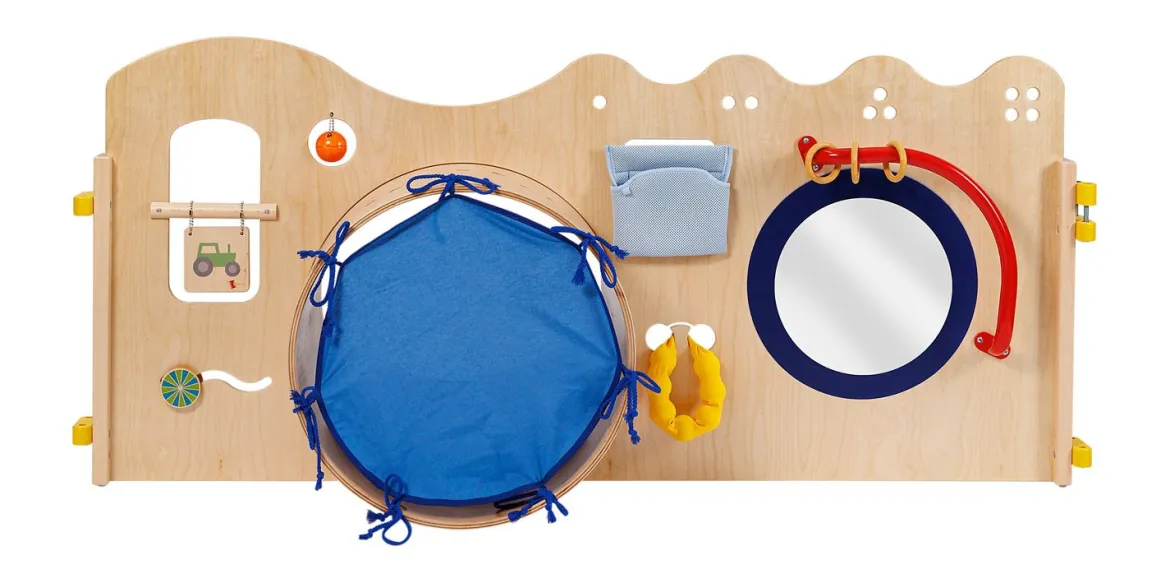 Pamini Spielwand mit Rundtunnel