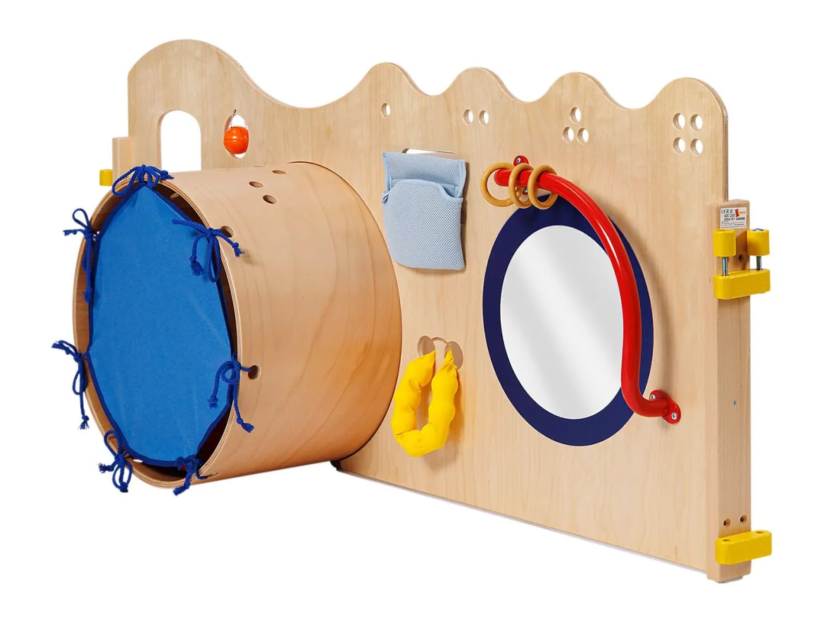 Pamini Spielwand mit Rundtunnel