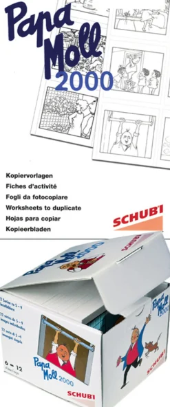 Papa Moll - Bilderbox mit Kopiervorlagen, Kombipaket, 4-9 Jahre