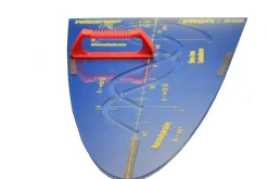 Parabelschablone 50 cm mit Vollmagnetstreifen Magneto PROFI-linie (162650.M00)