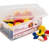 Pattern-Blocks aus Holz in Stapelbox, 3-10 Jahre