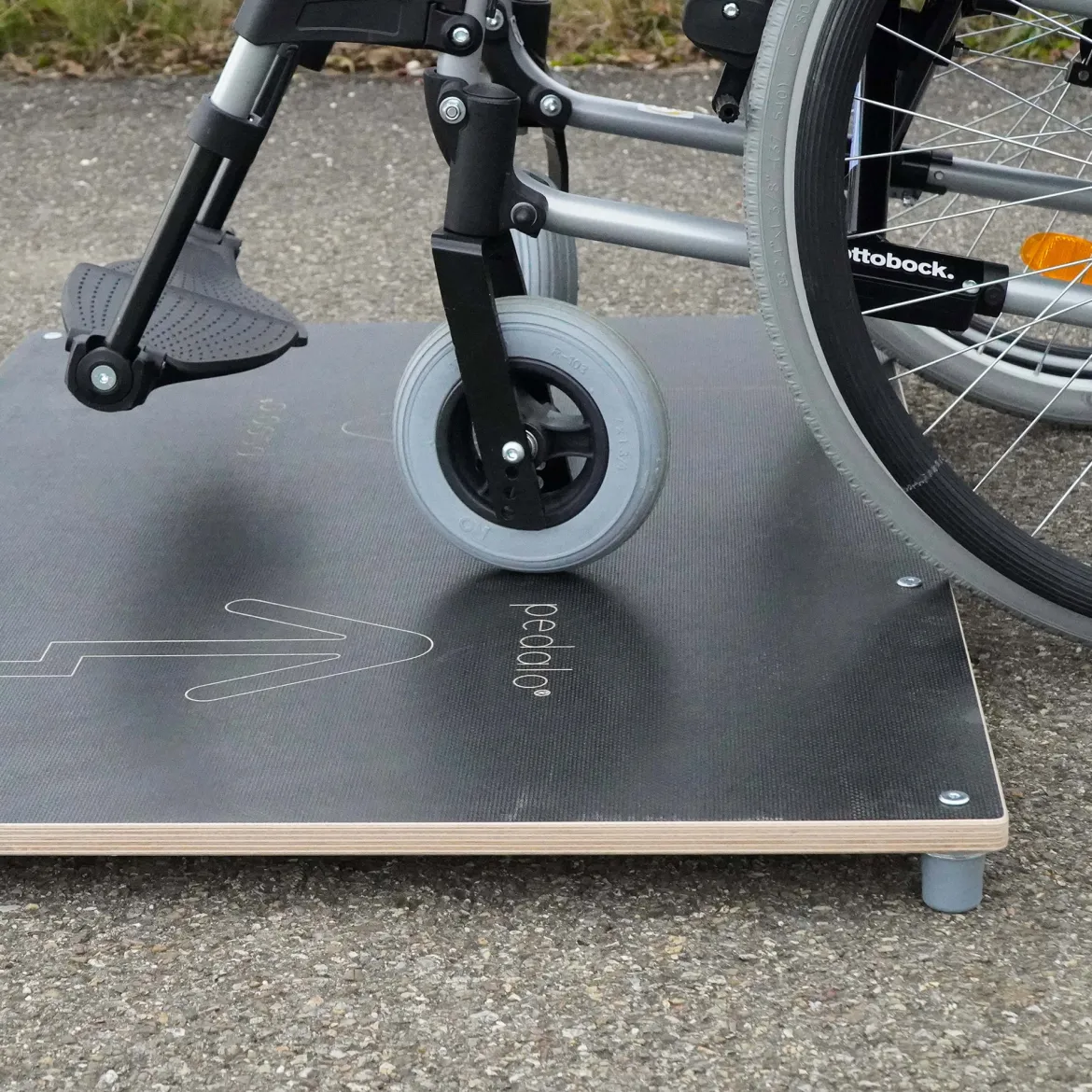 Pedalo® Rolli-Parcours Station Stufenplatte, Übungsfahrbahn, ab 3 Jahre
