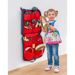 Percussion-Tasche mit 24 Rhythmus-Instrumenten, 4-12 Jahre