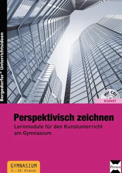 Perspektivisch zeichnen, Buch inkl. CD-ROM, 5.-10. Klasse